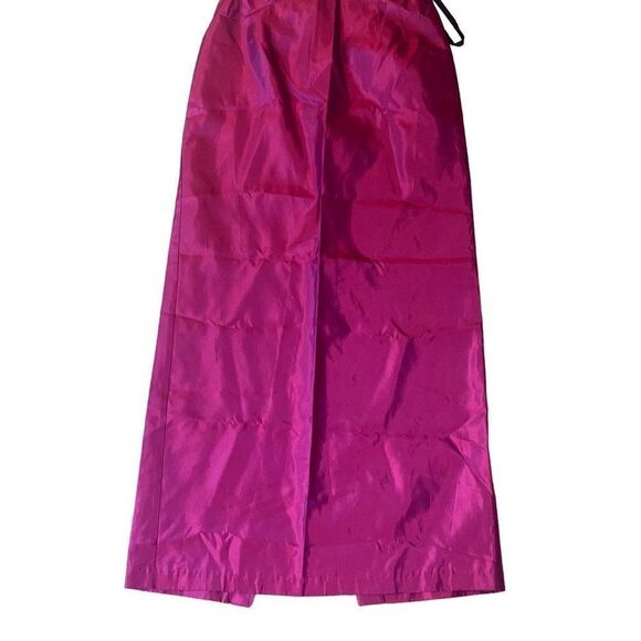 Morgan and Co by Linda Bernell Fuchsia Long Maxi Y2K...